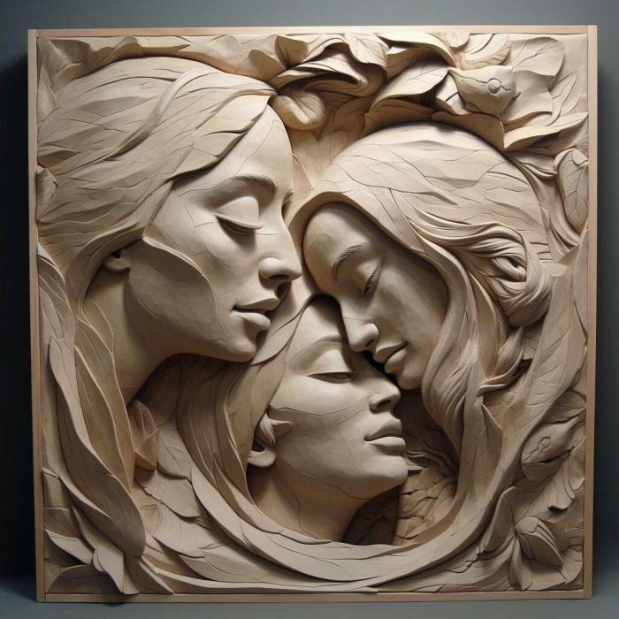 نموذج ثلاثي الأبعاد لآلة CNC 3D Art 